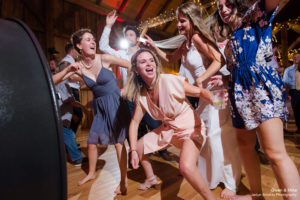 Wedding Dancing at The Mansfield Barn, DJ: Supersounds Entertainment