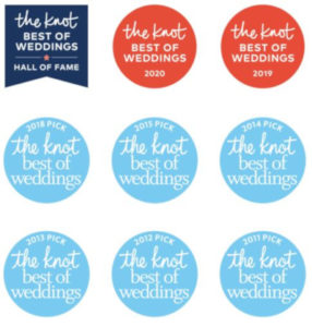 Supersounds The Knot Best of Weddings Badges 2011-2020