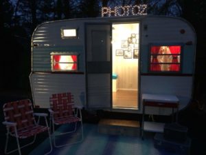 Vintage Camper Photo Booth