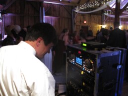 Bucky Brandt Vermont Wedding DJ Mansfield Barn