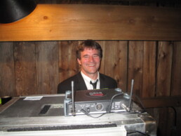 DJ Bucky Brandt Mansfield Barn Wedding Vermont